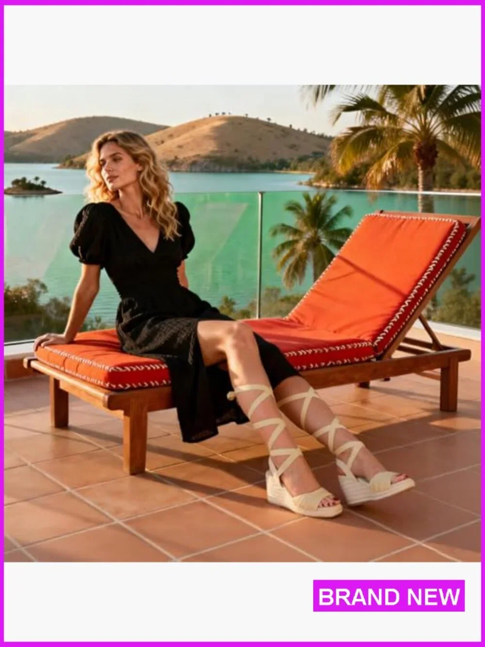 Espadrilles Wedge Sandals Square Toe Ankle Strap Lace Up Platform Summer Shoes